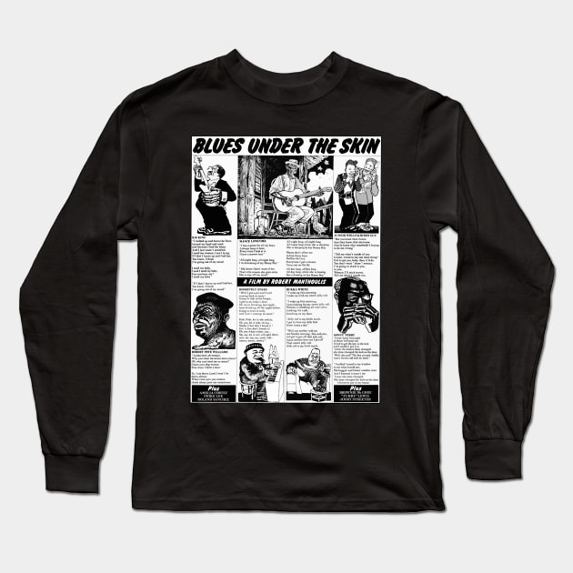 CLASSIC BLUES UNDER THE SKIN 1973 Long Sleeve T-Shirt by warbotspecial